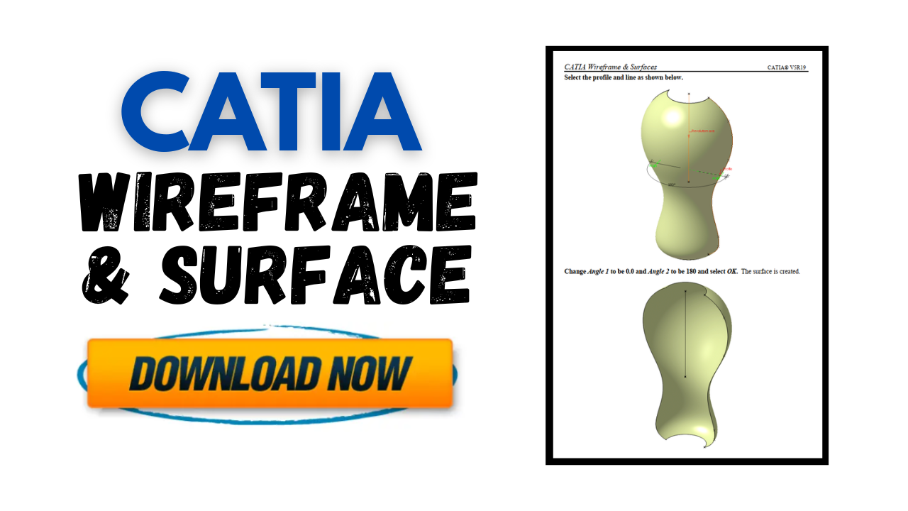 [PDF] CATIA Wireframe & Surface Design Tips & Tricks -  Free Book